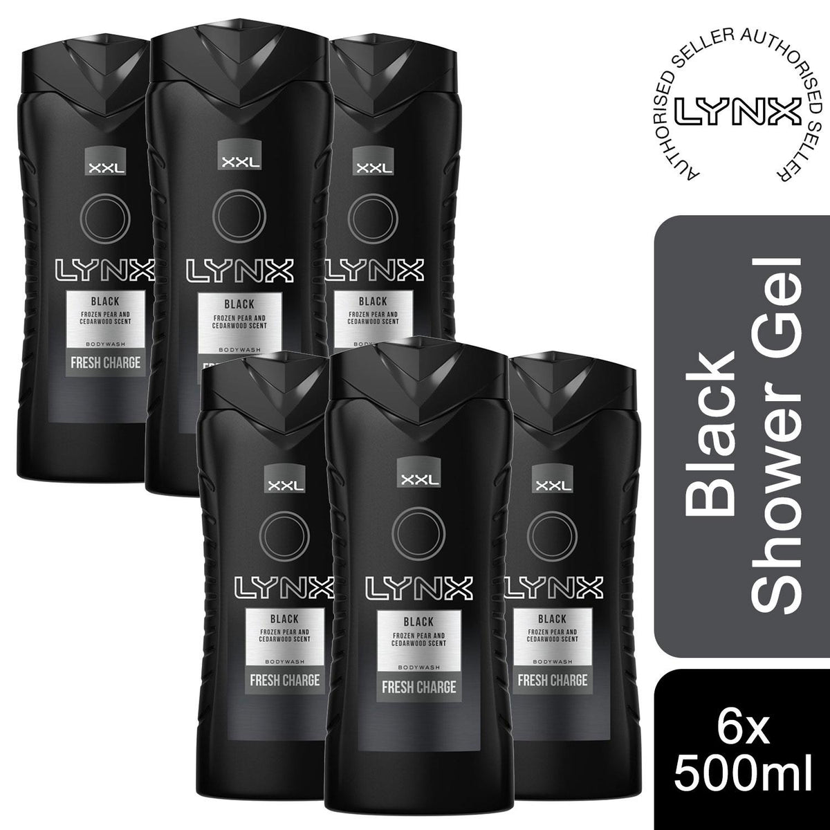 Lynx Energy Boost Shower Gel Bodywash, Black, 3 or 6 Pk, 500ml – Avant  Garde Brands