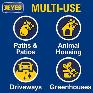 Jeyes Fluid The Original Outdoor Cleaner Multi-Use with 30m2 Coverage, 4L