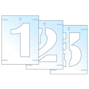 Number Stencil Kit 300mm