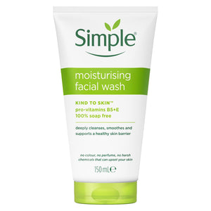 Simple Face Wash 150ml Moisturising