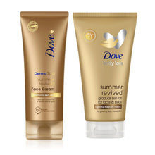 Load image into Gallery viewer, 3pk of 75ml Dove DermaSpa Summer Revived Face Cream with Cell Moisturisers