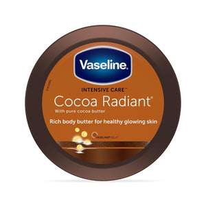 Vaseline Jelly Intensive Care Cocoa Radiant Moisture Rich Body Butter 250ml, 3pk