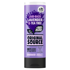 Original Source Vegan Shower Gel Lavender 250ml, 6 Pack