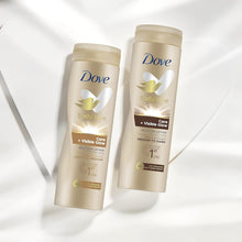 Load image into Gallery viewer, 2pk of 400ml Dove Visible Glow Self-Tan Lotion of Medium to Dark Skin
