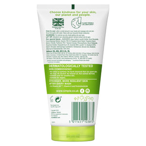 Simple Face Wash 150ml Moisturising