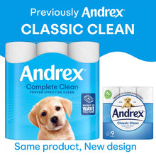 Load image into Gallery viewer, Andrex Toilet Roll Classic White Fragrance-Free 2 Ply Toilet Paper, 48 Rolls