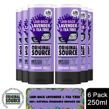 Load image into Gallery viewer, Original Source Vegan Shower Gel Lavender 250ml, 6 Pack