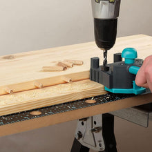 Load image into Gallery viewer, wolfcraft Dowelmaster-Dowel Gauge for Wood Joints with Ø 6, 8, 10 mm Dowel Pins