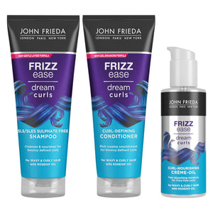 John Frieda Dream Curls Haircare Range of Shampoo, Conditioner & Defining Creme