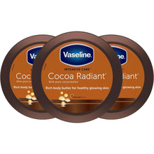 Load image into Gallery viewer, Vaseline Jelly Intensive Care Cocoa Radiant Moisture Rich Body Butter 250ml, 3pk