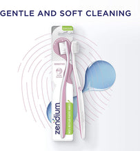 Load image into Gallery viewer, Zendium Sensitive Extra Soft Thin Bristles Toothbrush for Precise Cleaning