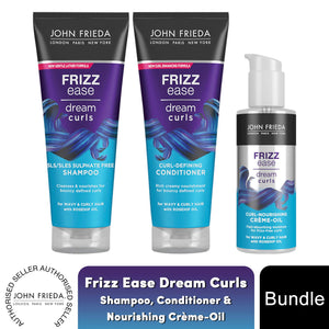 John Frieda Dream Curls Haircare Range of Shampoo, Conditioner & Defining Creme