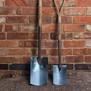 Kent & Stowe Stainless Steel Digging Spade Rust Resistant FSC For Gardening