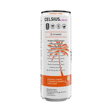 Load image into Gallery viewer, Celsius Sparkling Energy Drink Mango Passionfruit with Zero Sugar 355ml, 12 Pack