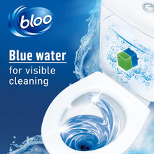 Load image into Gallery viewer, Bloo Toilet Rim Blocks Limescale Prevention with 2in1 Cleaning Foam, 2x50g