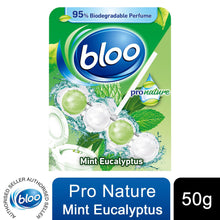 Load image into Gallery viewer, Bloo Toilet Rim Blocks Power Active Pro Nature Mint Eucalyptus, 50g