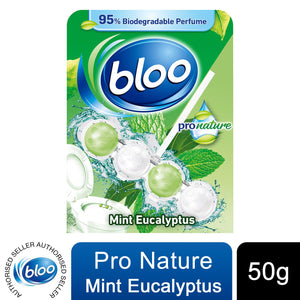 Bloo Toilet Rim Blocks Power Active Pro Nature Mint Eucalyptus, 50g