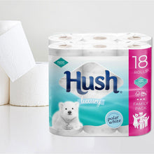 Load image into Gallery viewer, Hush Luxury 3Ply Bathroom Tissue, 36 Rolls - Scented Core