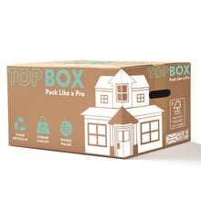 Load image into Gallery viewer, 10x Topbox Large 48 Litre Double Walled Moving and Storage Boxes