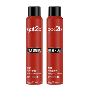 Schwarzkopf got2b Phenomenal Finishing Hairspray, 200ml Select from Dropdown