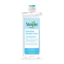 Load image into Gallery viewer, 2x 200ml or 400ml Simple Water Boost Hydrating Micellar Water For Dry Skin