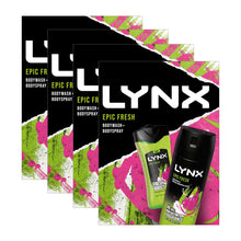 Load image into Gallery viewer, Lynx Epic Fresh Fresh Boost Body Wash and Body Spray 2pcs Gift Set for Him