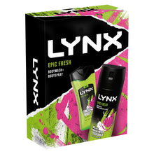 Load image into Gallery viewer, Lynx Epic Fresh Fresh Boost Body Wash and Body Spray 2pcs Gift Set for Him