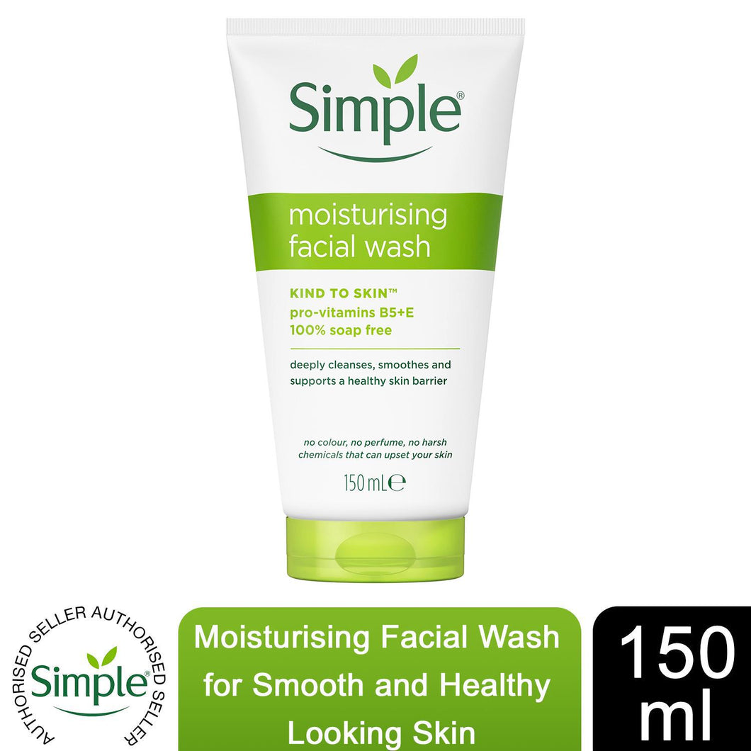 Simple Face Wash 150ml Moisturising