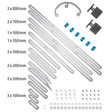 Load image into Gallery viewer, wolfcraft Stair Gauge for Measuring Steps &amp; Precise Gauging Set of 39 Pcs