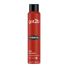 Load image into Gallery viewer, Schwarzkopf got2b Phenomenal Finishing Hairspray, 200ml Select from Dropdown