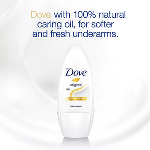 Dove Moisturising Cream Anti-Perspirant Roll-On, Original, 50ml