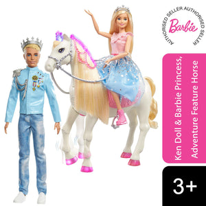 Princess barbie horse hot sale