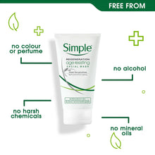 Load image into Gallery viewer, 2x of 150ml Simple Regeneration Age Resisting Facial Wash with GreenTea Goodness