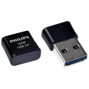 Philips USB 3.0 Pico Edition Flash Drive 32GB Pen Drive - Black