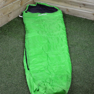 Summit Mummy Therma Sleeping Bag 250gsm For Camping FestivalHoliday Hiking Green