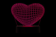 Load image into Gallery viewer, Colour Changing 3D HEART Night Light