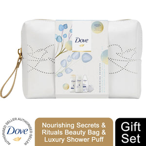 Dove Nourishing Secrets Nourishing Rituals Beauty Bag and Puff Gift Set , 1pk