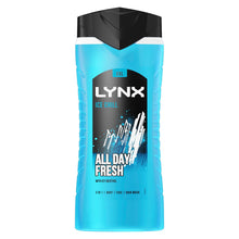 Load image into Gallery viewer, 6x Lynx 12H Refreshing Ice Chill All Day Fresh with Icy Menthol Shower Gel,500ml