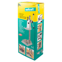 Load image into Gallery viewer, wolfcraft Drill Stand for Safe Slip-Proof &amp; Stable Stationary Drilling