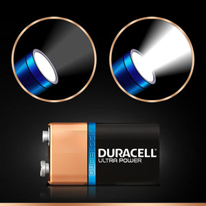 Duracell Ultra Power Alkaline MX1604 B1 Ultra Power 9V - One Pack