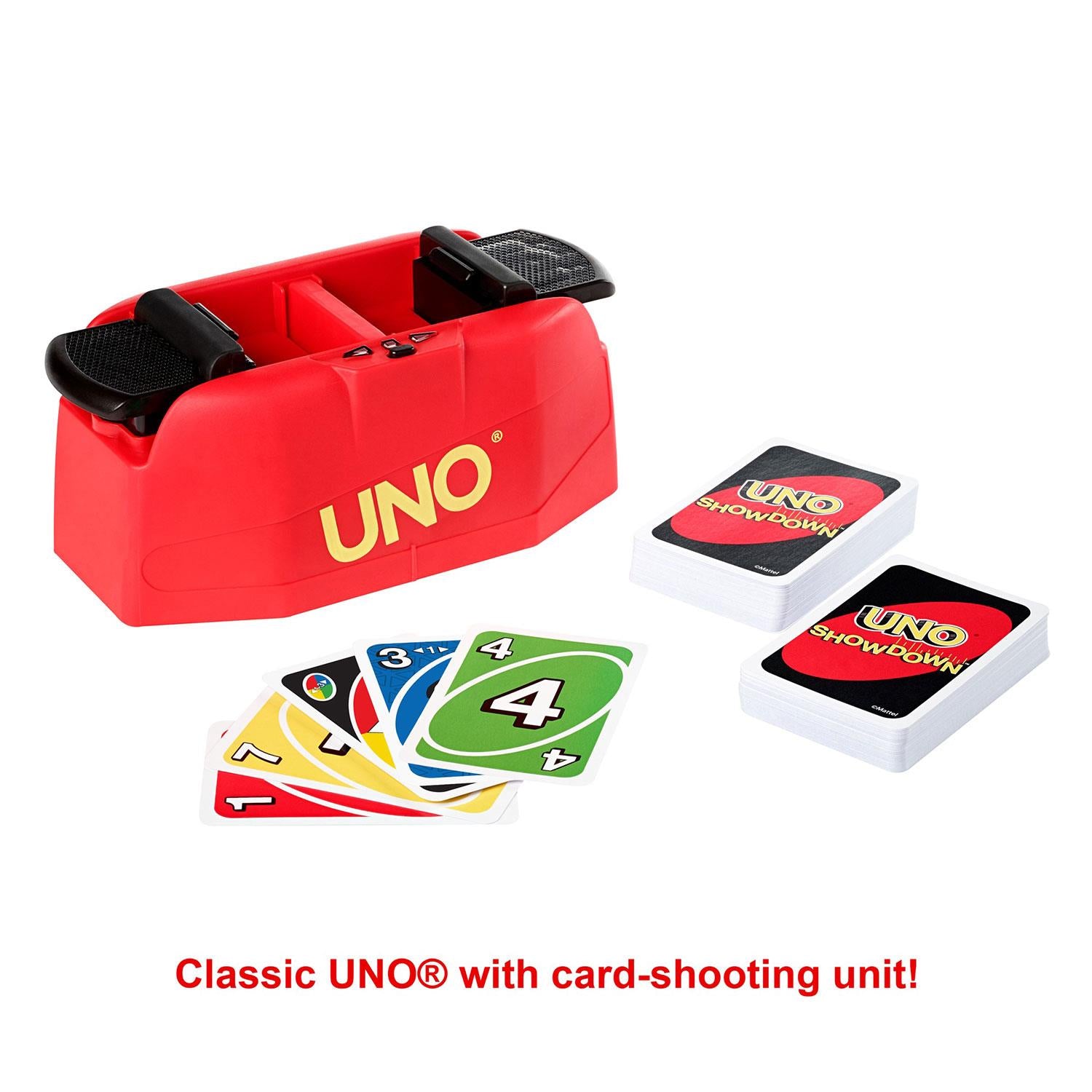 Mattel Games Uno Showdown Family Card Game Accommodates 2-10 players – Avant  Garde Brands