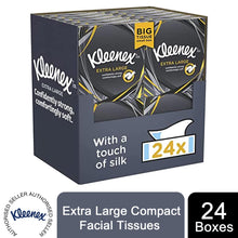 Load image into Gallery viewer, Kleenex Extra Large Man Size Compact Facial Tissues - 24 or 48 Box