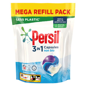 2xEach Laundry Bundle:Persil NonBio Capsules 50W& Comfort Fabric Conditioner 58W