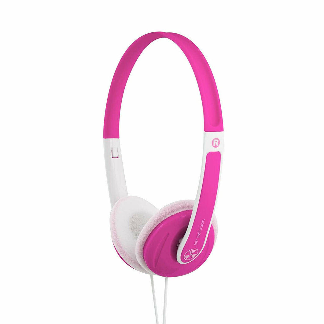 iFrogz Audio Rhythmix Headphones on Ear with Microphone for Kids & Adult, Pink