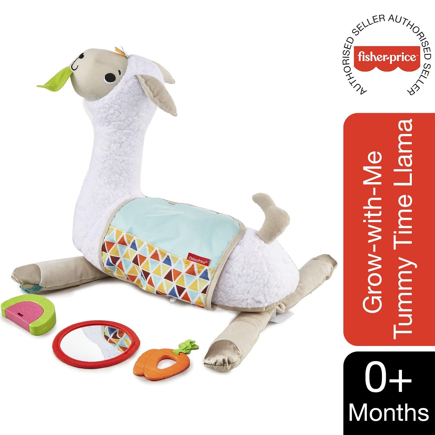 Fisher-Price - Grow-With-Me Tummy Time Llama