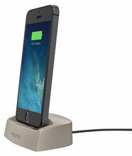 Load image into Gallery viewer, Mophie Desktop Charging Dock Lightning for Iphone 5/5s/6/6s/ Gold