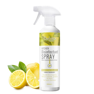 Cusheen Lemon Scented Kitchen Disinfectant Spray, 500ml