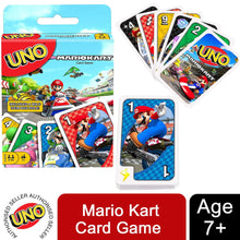 Load image into Gallery viewer, UNO Mario Kart Family Card Game