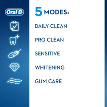 Load image into Gallery viewer, Oral-B Genius 8000 Electric Toothbrush with Heads &amp; Travel Case, Rose Gold