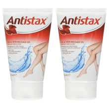 Load image into Gallery viewer, 2x Antistax Leg &amp; Vein Massage Gel Cooling Gel with Red Vine Leaf Extract, 125ml